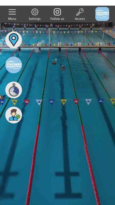 Emulate iPhone app Piscines Municipals Manresa using MyAndroid Emulate iPhone app Piscines Municipals Manresa using MyAndroid