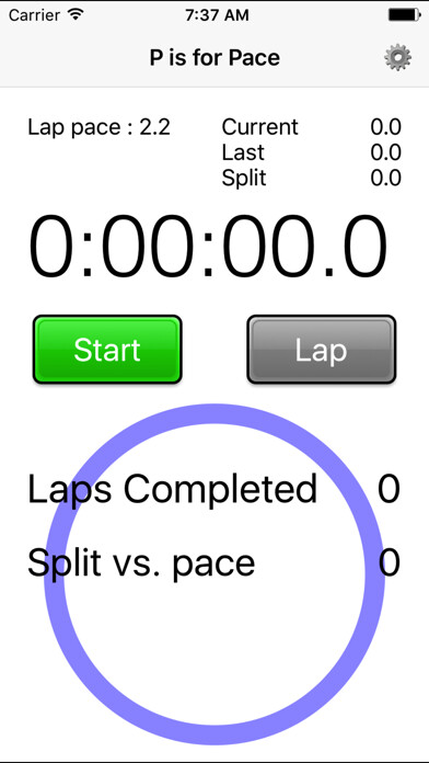 Emulate iPhone app P is for Pace using MyAndroid Emulate iPhone app P is for Pace using MyAndroid