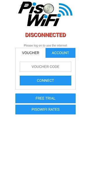 Run android online APK PisoWIFI Manager from MyAndroid or emulate PisoWIFI Manager using MyAndroid