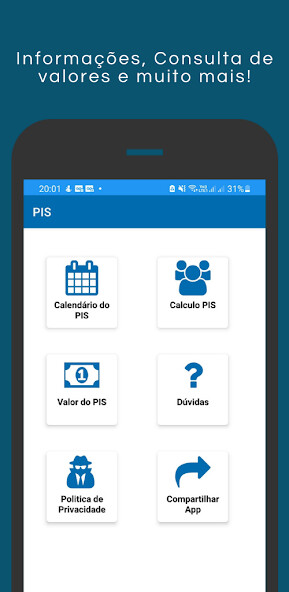 Run android online APK PIS/PASEP Infor Abono Salarial from MyAndroid or emulate PIS/PASEP Infor Abono Salarial using MyAndroid