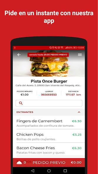 Run android online APK Pista Once Burger from MyAndroid or emulate Pista Once Burger using MyAndroid