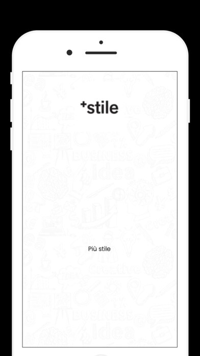 Emulate iPhone app Più Stile Parrucchieri using MyAndroid