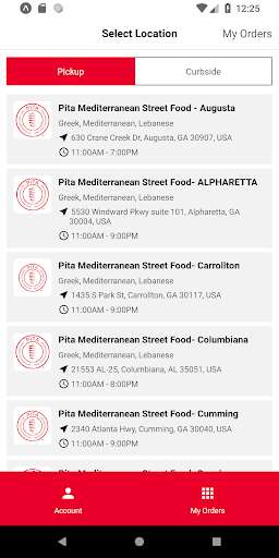 Run android online APK Pita Mediterranean from MyAndroid or emulate Pita Mediterranean using MyAndroid