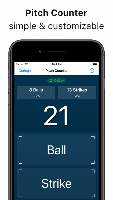 Emulate iPhone app Pitch Counter & Radar Gun using MyAndroid Emulate iPhone app Pitch Counter & Radar Gun using MyAndroid