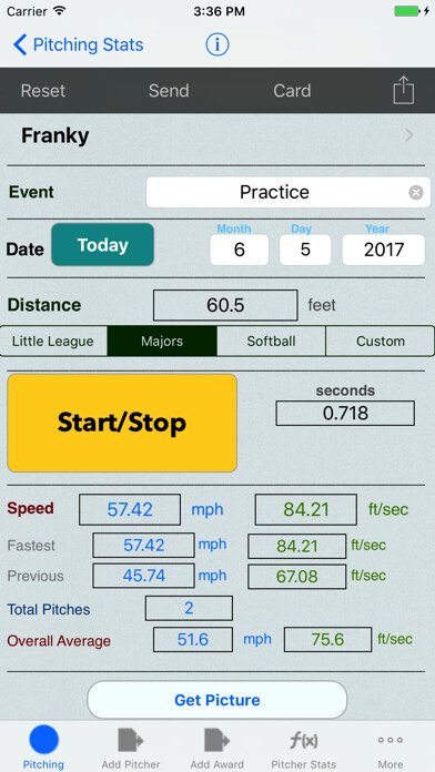 Emulate iPhone app Pitching & Throwing Radar Gun using MyAndroid Emulate iPhone app Pitching & Throwing Radar Gun using MyAndroid