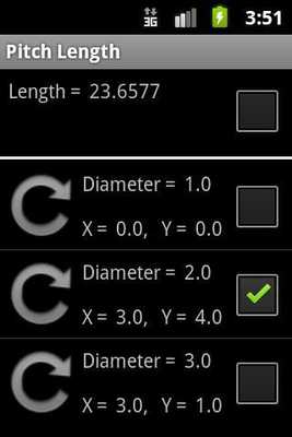Emulate Android APK Pitch Length Emulate Android APK Pitch Length