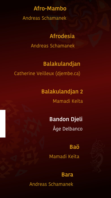 Emulate iPhone app Piti Piti Pa - Djembe Studio using MyAndroid