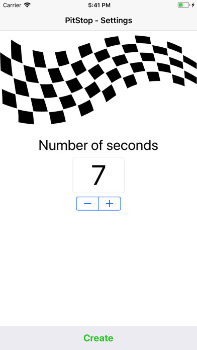 Emulate iPhone app PitStop Countdown using MyAndroid Emulate iPhone app PitStop Countdown using MyAndroid