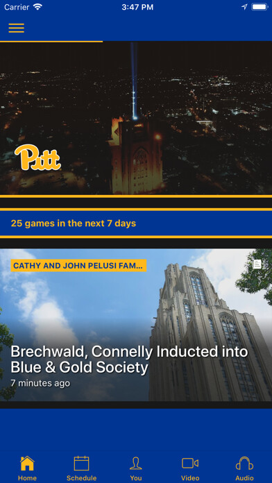Emulate iPhone app Pitt Panthers Gameday using MyAndroid Emulate iPhone app Pitt Panthers Gameday using MyAndroid