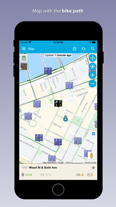 Emulate iPhone app Pittsburgh Bike - No official using MyAndroid