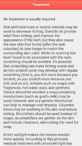 Run android online APK Pityriasis Rosea Disease from MyAndroid or emulate Pityriasis Rosea Disease using MyAndroid