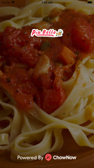 Emulate iPhone app Piu Bello Restaurant using MyAndroid Emulate iPhone app Piu Bello Restaurant using MyAndroid