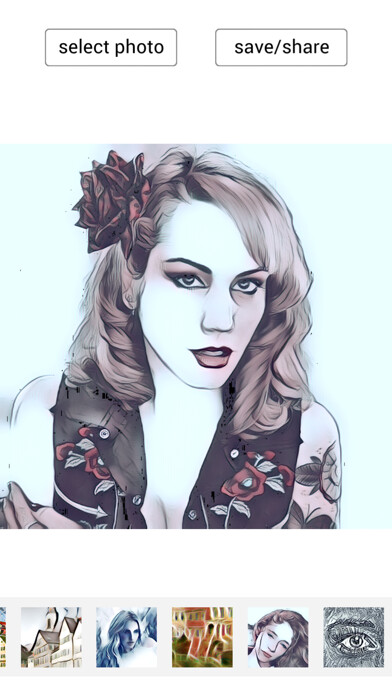 Emulate iPhone app Pixala - artistic photo filters using MyAndroid Emulate iPhone app Pixala - artistic photo filters using MyAndroid