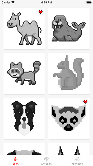 Emulate iPhone app PixArt - The Art Of Pixel using MyAndroid Emulate iPhone app PixArt - The Art Of Pixel using MyAndroid