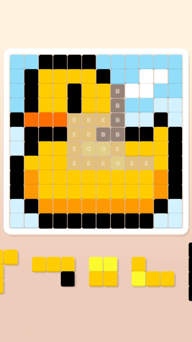 Emulate iPhone app Pixaw Puzzle using MyAndroid