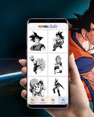 Emulate Android APK Pixel Art DBZ by Number