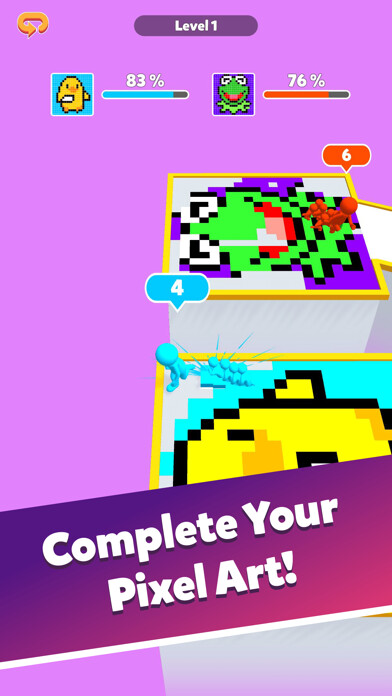 Emulate iPhone app Pixel Art Invaders using MyAndroid Emulate iPhone app Pixel Art Invaders using MyAndroid