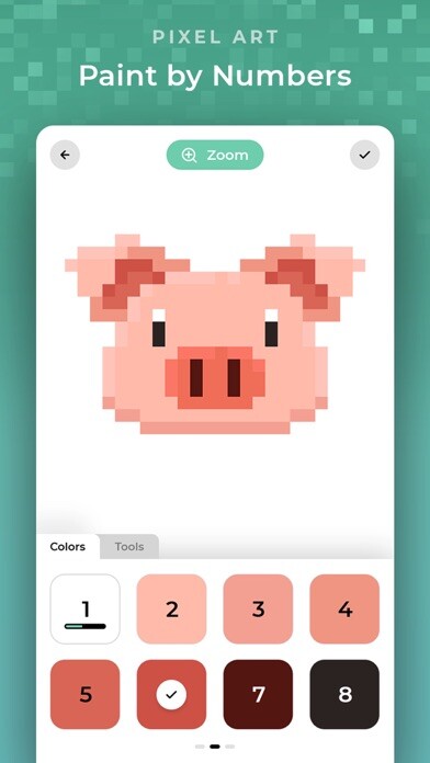 Emulate iPhone app Pixel Art: Paint By Numbers using MyAndroid Emulate iPhone app Pixel Art: Paint By Numbers using MyAndroid