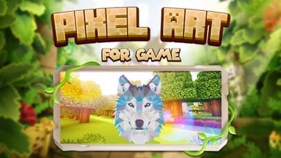 Emulate iPhone app PixelArt Photos for Minecraft using MyAndroid