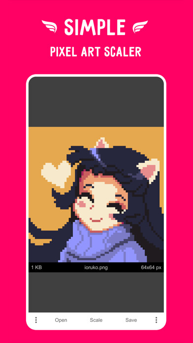 Emulate iPhone app Pixel Art Scaler using MyAndroid Emulate iPhone app Pixel Art Scaler using MyAndroid