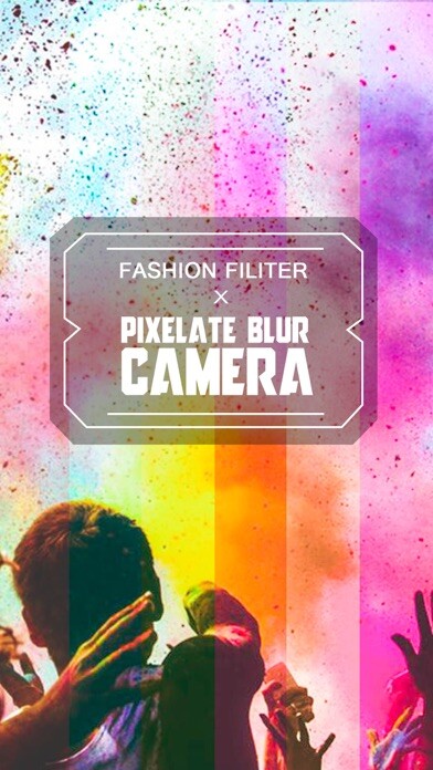 Emulate iPhone app Pixelate Blur Camera - Draw Mosaic On Photo Fx Filter Effect using MyAndroid