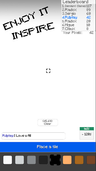 Run android online APK Pixel Battle Online R/Place from MyAndroid or emulate Pixel Battle Online R/Place using MyAndroid