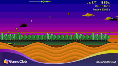 Emulate iPhone app Pixel Boat Rush - GameClub using MyAndroid
