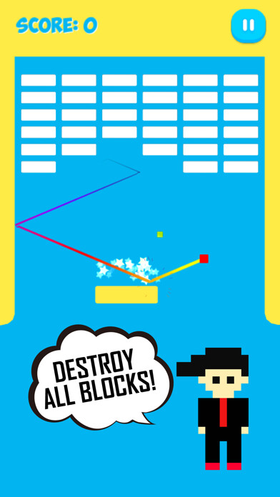 Emulate iPhone app Pixel Breakout using MyAndroid Emulate iPhone app Pixel Breakout using MyAndroid
