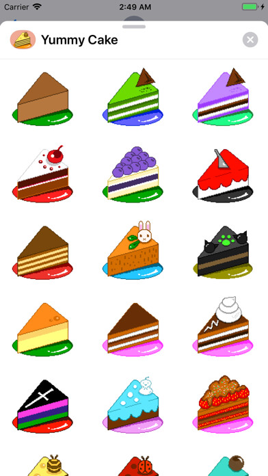 Emulate iPhone app Pixel Cake Wonder Art Stickers using MyAndroid Emulate iPhone app Pixel Cake Wonder Art Stickers using MyAndroid