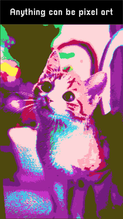 Emulate iPhone app Pixel cam - Make pixel art using MyAndroid