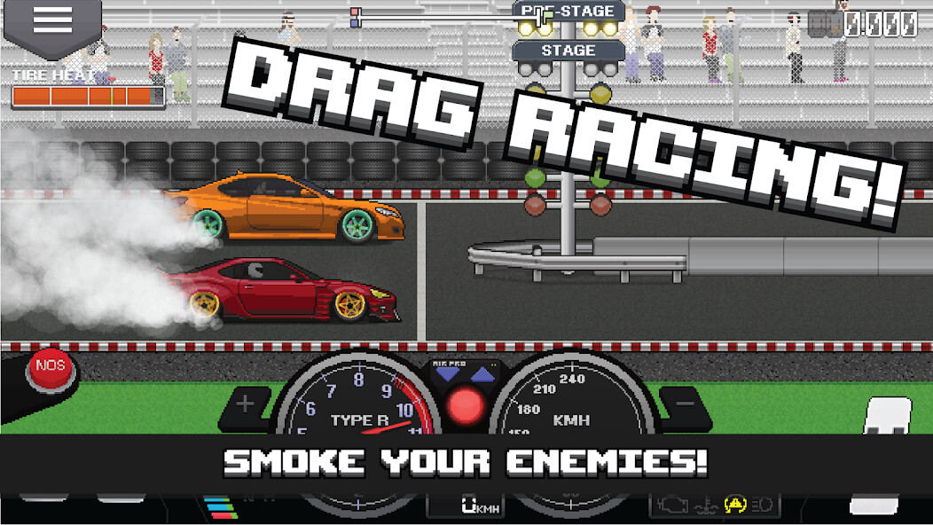 Emulate iPhone app Pixel Car Racer using MyAndroid Emulate iPhone app Pixel Car Racer using MyAndroid