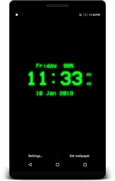 Run android online APK Pixel Digital Clock Live Wp from MyAndroid or emulate Pixel Digital Clock Live Wp using MyAndroid