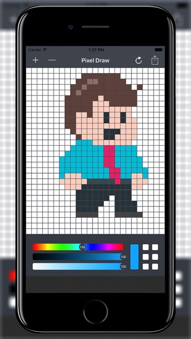 Emulate iPhone app Pixel Editor - Pixel Art Maker And Editor using MyAndroid Emulate iPhone app Pixel Editor - Pixel Art Maker And Editor using MyAndroid