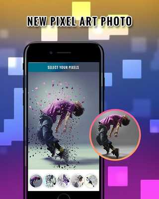 Emulate Android APK Pixel Explosion Photo Effects