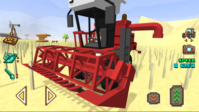 Emulate iPhone app Pixel Farm Racing & Simulator using MyAndroid