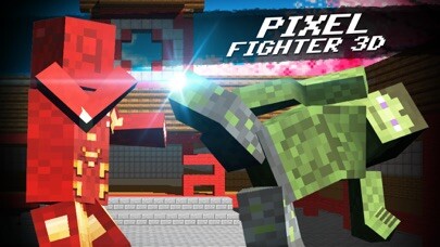 Emulate iPhone app Pixel Fighter 3D using MyAndroid