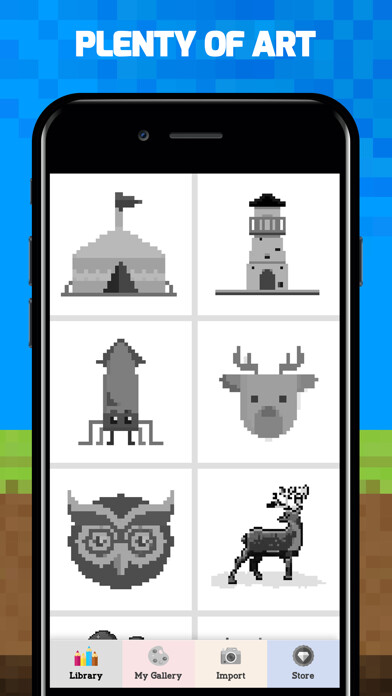 Emulate iPhone app Pixel.io - Color By Number using MyAndroid Emulate iPhone app Pixel.io - Color By Number using MyAndroid