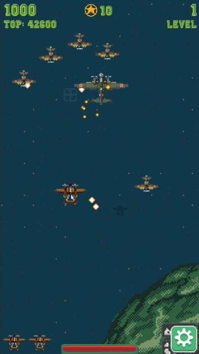 Emulate iPhone app Pixeljima 1942 using MyAndroid