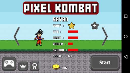 Run android online APK Pixel Kombat from MyAndroid or emulate Pixel Kombat using MyAndroid