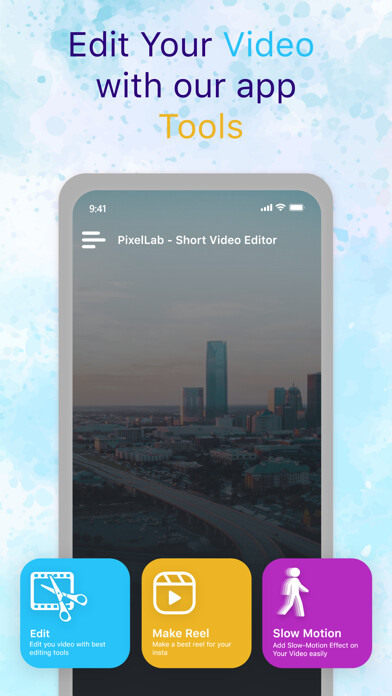 Emulate iPhone app PixelLab - Short Video Editor using MyAndroid Emulate iPhone app PixelLab - Short Video Editor using MyAndroid