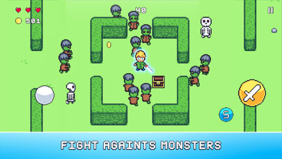 Emulate iPhone app Pixel Legends: Retro Survival using MyAndroid Emulate iPhone app Pixel Legends: Retro Survival using MyAndroid