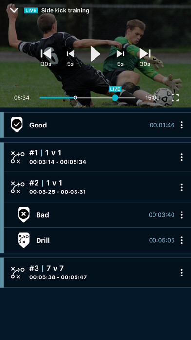 Emulate iPhone app Pixellot Practice using MyAndroid