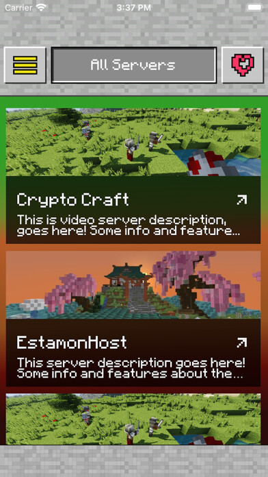 Emulate iPhone app Pixel Mods Maps for Minecraft using MyAndroid Emulate iPhone app Pixel Mods Maps for Minecraft using MyAndroid