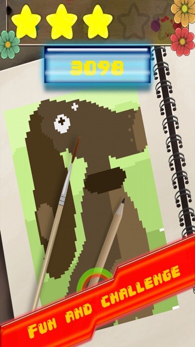 Emulate iPhone app Pixel painter story using MyAndroid Emulate iPhone app Pixel painter story using MyAndroid