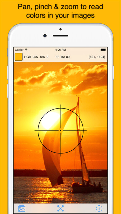 Emulate iPhone app Pixel Picker - Image Color Picker using MyAndroid Emulate iPhone app Pixel Picker - Image Color Picker using MyAndroid