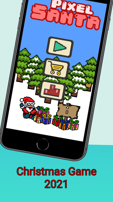 Emulate iPhone app Pixel Santa Christmas Gift using MyAndroid Emulate iPhone app Pixel Santa Christmas Gift using MyAndroid