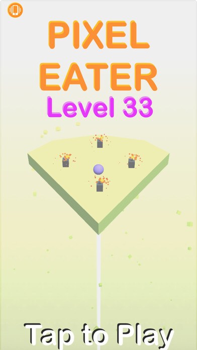 Emulate iPhone app Pixels Eater using MyAndroid