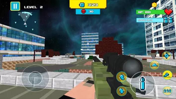 Emulate Android APK Pixel Sniper: Survival Games C20 