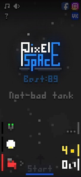 Run android online APK Pixel Space: Star Game from MyAndroid or emulate Pixel Space: Star Game using MyAndroid