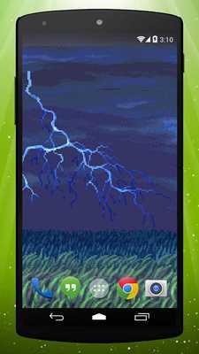 Emulate Android APK Pixel Storm Live Wallpaper